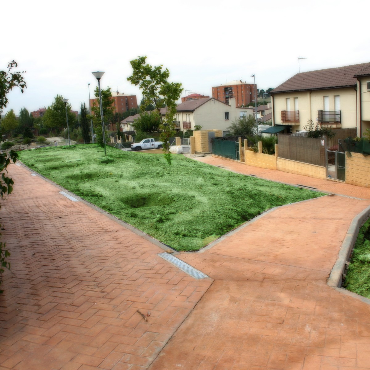 Urbanización de zonas comunes en Rivas&nbsp;Vaciamadrid