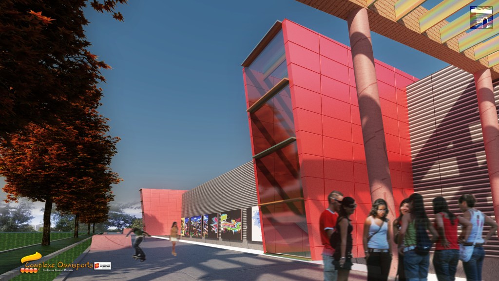 Skatepark cubierto y pista de patinaje en&nbsp;Toulouse